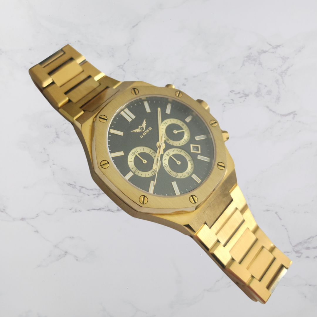 Gold Chronograph