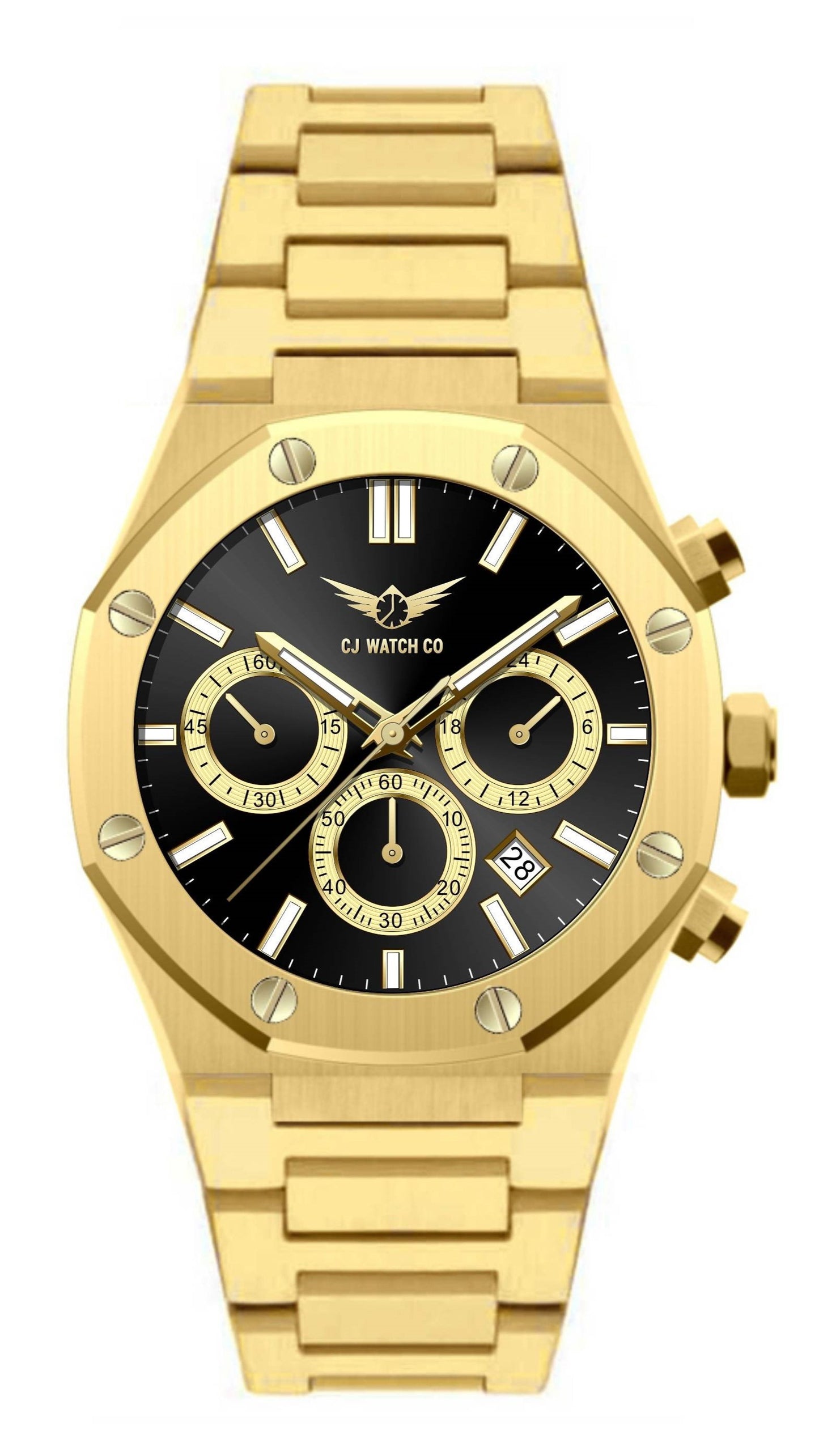 Gold Chronograph