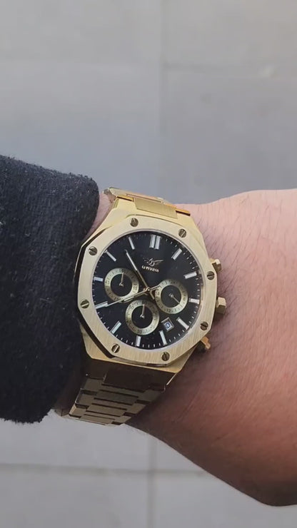 Gold Chronograph